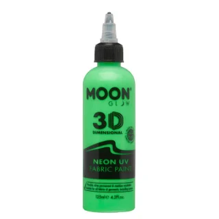 Moon Glow - Pintura textil neón UV - 125 ml - Verde intenso
