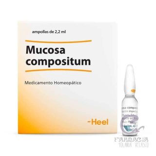 Mucosa Compositum 5 Ampollas de 2,2ml – Recuperación de las Membranas Mucosas