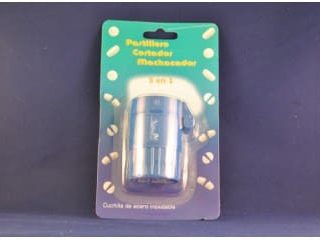 Pastillero Cortador Machacador – Dispensador De Pastillas