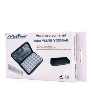 Pastillero Semanal Viajes Y Hogar – Dispensador De Pastillas