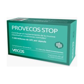 Provecos Stop Probiotico 15 Cápsulas – Equilibrio Flora Intestinal
