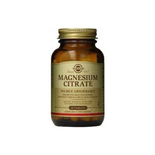 Citrato De Magnesio 60 Comp Solgar