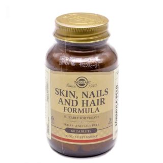 Pelo Piel Uñas Formula 60 Compr Solgar – Envejecimiento Prematuro