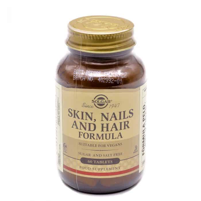 Pelo Piel Uñas Formula 60 Compr Solgar – Envejecimiento Prematuro
